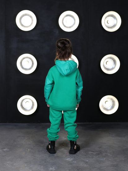 Спортивный костюм ISSA Plus модель CD-473_green — фото 5 - INTERTOP