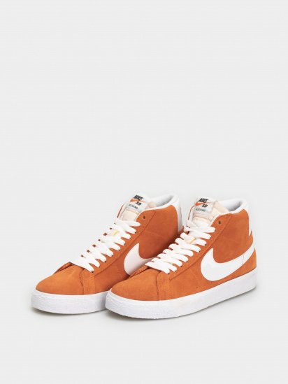 Кеды высокие NIKE ZOOM BLAZER MID модель 864349-800 — фото 4 - INTERTOP