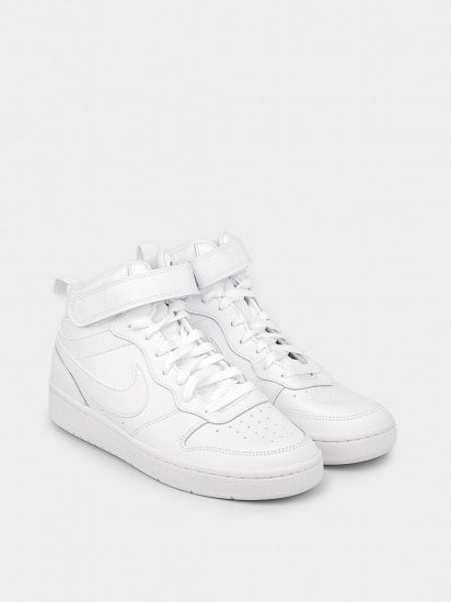 Кеды высокие NIKE Court Borough Mid 2 модель CD7782-100 — фото 3 - INTERTOP