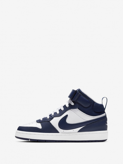 Кеды высокие NIKE Court Borough Mid 2 модель CD7782-107 — фото - INTERTOP