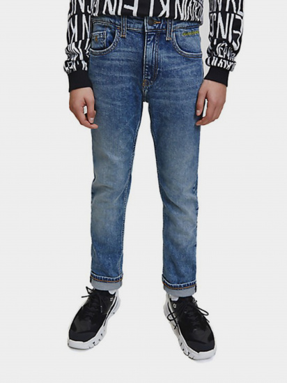 Прямые джинсы Calvin Klein модель IB0IB00514-1A4 — фото 3 - INTERTOP