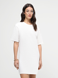 Молочный - Платье-футболка CHER`17 X INTERTOP