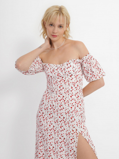 Платье миди CHER '17 INTERTOP модель 02532SS23-03 — фото - INTERTOP