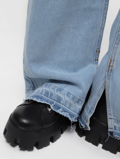 Широкие джинсы CHER`17 X INTERTOP модель 02631SS23 — фото 4 - INTERTOP