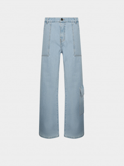 Широкі джинси CHER`17 X INTERTOP модель 02586SS23-01 — фото 5 - INTERTOP