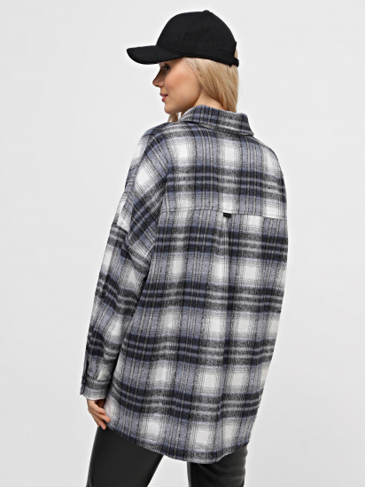 Куртка-сорочка CHER`17 X INTERTOP модель 02696FW24-01 — фото 3 - INTERTOP