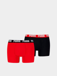 Красный/чёрный - Набор трусов PUMA Boxer Briefs