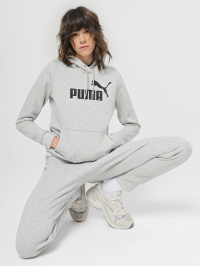 Сірий - Худі Puma Essentials Logo