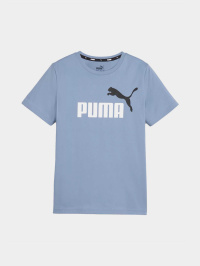 Блакитний - Футболка PUMA Essentials+ Two-Tone Logo