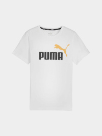 Білий - Футболка PUMA Essentials+ Two-Tone Logo