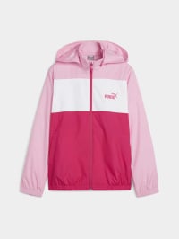 Розовый - Кофта спортивная PUMA Ess+ Colour-Blocked