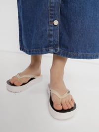 Білий - В'єтнамки Calvin Klein Beach Sandal Flatform