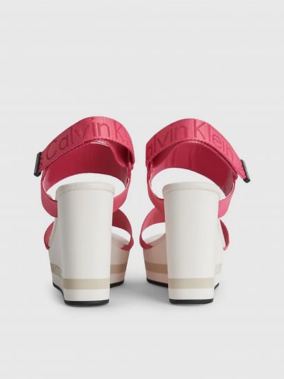 Босоніжки Calvin Klein Wedge Sandal Webbing модель YW0YW00959-0J0 — фото 3 - INTERTOP