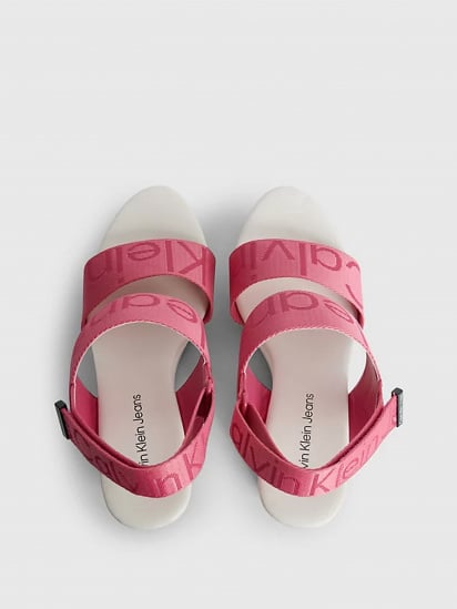Босоніжки Calvin Klein Wedge Sandal Webbing модель YW0YW00959-0J0 — фото 5 - INTERTOP