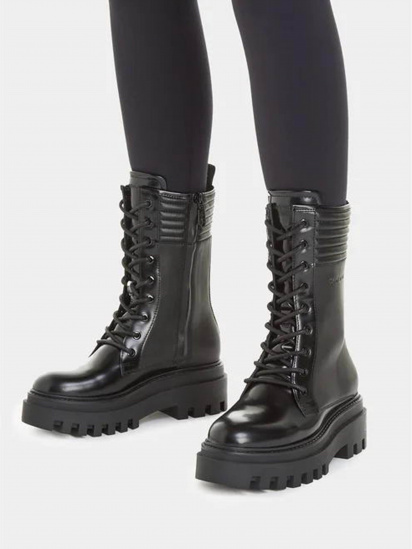 Чоботи Calvin Klein Leather Platform Boots модель YW0YW01137-0GT — фото 5 - INTERTOP