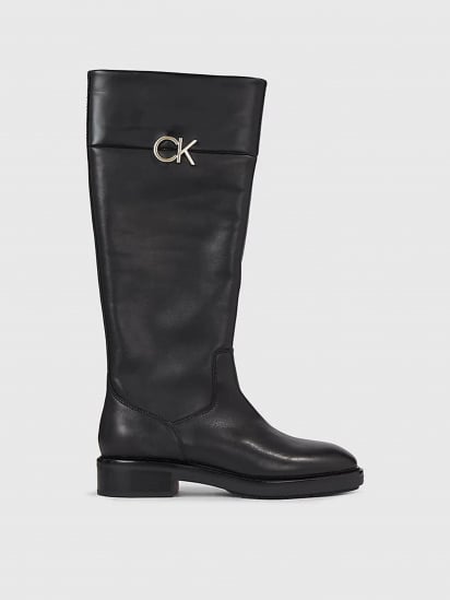 Чоботи Calvin Klein Rubber Sole Knee Boot W/Hw модель HW0HW01689-BEH — фото - INTERTOP