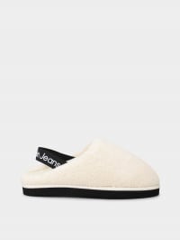 Білий/чорний - Капці Calvin Klein Faux Shearling Slippers