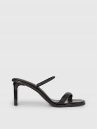 Чёрный - Мюли Calvin Klein Padded Curved Stil Slide 70