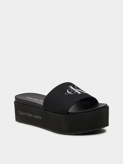 Шлепанцы Calvin Klein Flatform Sandal Met модель YW0YW01036-BDS — фото 3 - INTERTOP