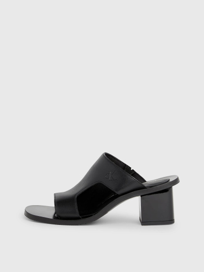 Шльопанці Calvin Klein Leather Heeled Sandals модель YW0YW01341-0GT — фото - INTERTOP