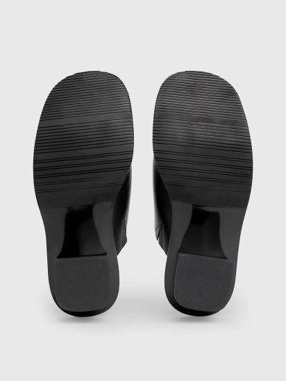 Шлепанцы Calvin Klein Leather Heeled Sandals модель YW0YW01341-0GT — фото 5 - INTERTOP
