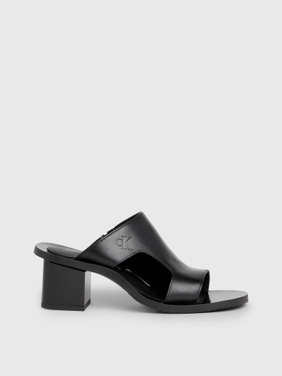 Шльопанці Calvin Klein Leather Heeled Sandals модель YW0YW01341-0GT — фото - INTERTOP