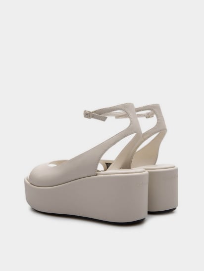 Босоножки Calvin Klein Wedge Peep Toe Sandal 30 Lth модель HW0HW01950-ACG — фото - INTERTOP
