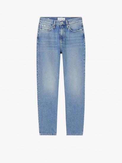 Зауженные джинсы Calvin Klein High Rise Straight Ankle модель J20J218629_1A4 — фото 5 - INTERTOP