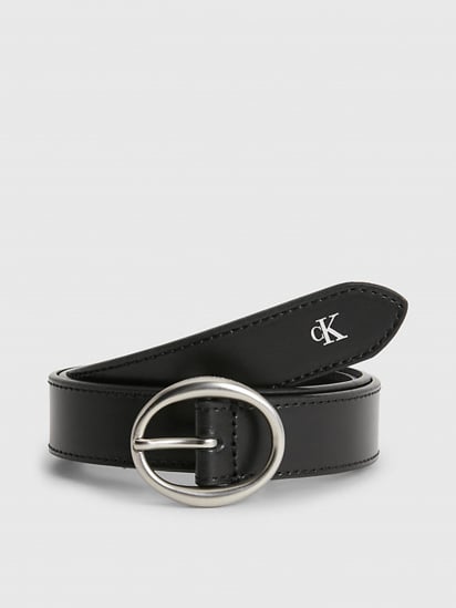 Ремінь Calvin Klein Round Classic Lthr Belt 25mm модель K60K610590-BDS — фото - INTERTOP