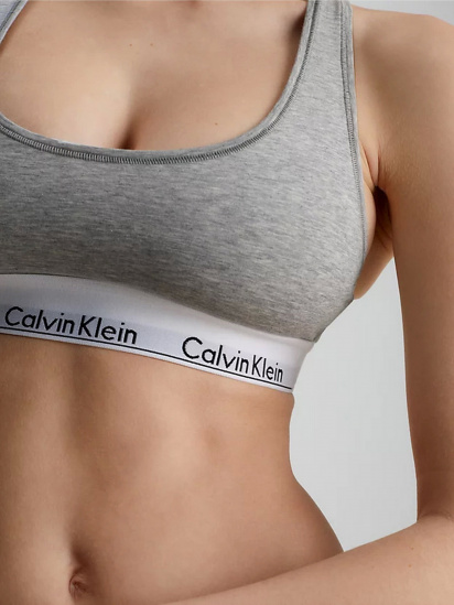 Бюстгальтер Calvin Klein Underwear Modern Cotton модель 0000F3785E-020 — фото 3 - INTERTOP