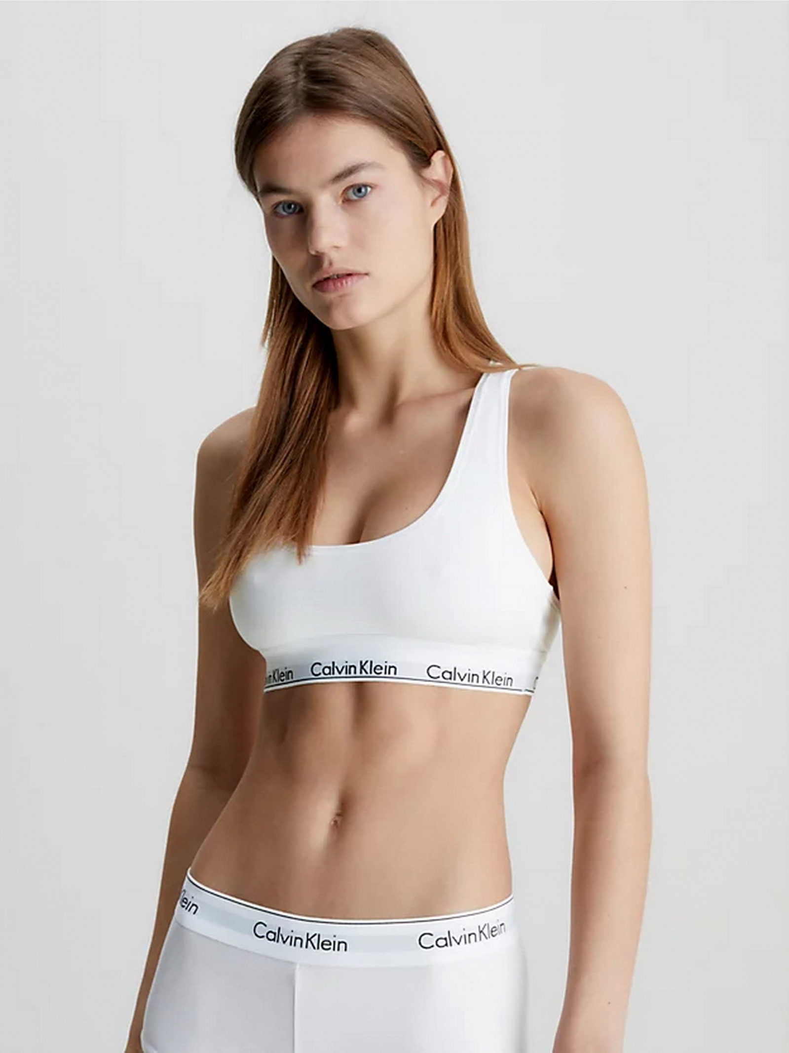 Бюстгальтер Calvin Klein Underwear Modern Cotton 0000F3785E-100 для женщин,  цвет: Белый - купить в Киеве, Украине в магазине Intertop: цена, фото,  отзывы
