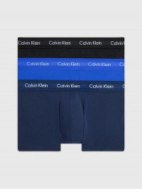Синій/чорний - Набір трусів Calvin Klein Underwear 3p Low Rise Trunk