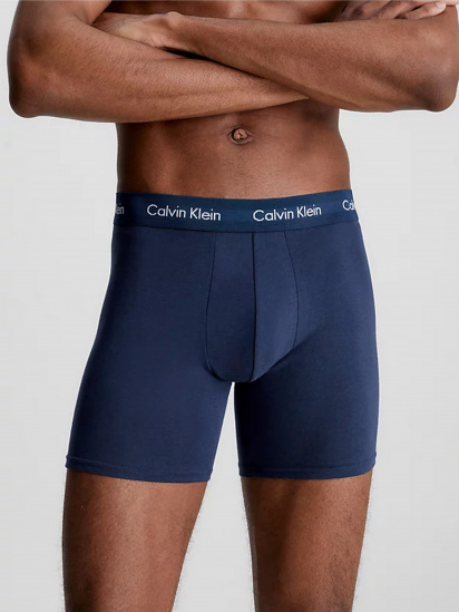 Набор трусов Calvin Klein Underwear 3-Pack Boxers - Cotton Stretch модель 000NB1770A-4KU — фото - INTERTOP