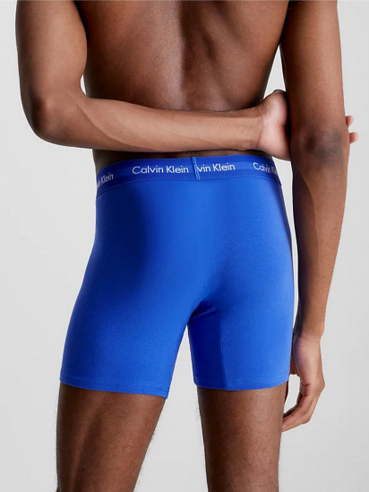 Набор трусов Calvin Klein Underwear 3-Pack Boxers - Cotton Stretch модель 000NB1770A-4KU — фото 3 - INTERTOP