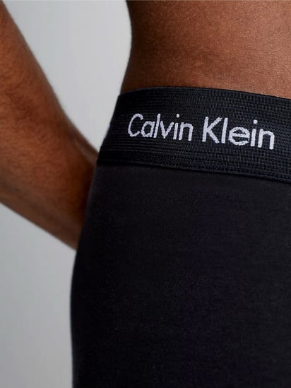 Набор трусов Calvin Klein Underwear 3-Pack Boxers - Cotton Stretch модель 000NB1770A-4KU — фото 4 - INTERTOP