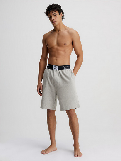 Шорты спортивные Calvin Klein Underwear Sleep Short модель 000NM2417E-P7A — фото 4 - INTERTOP