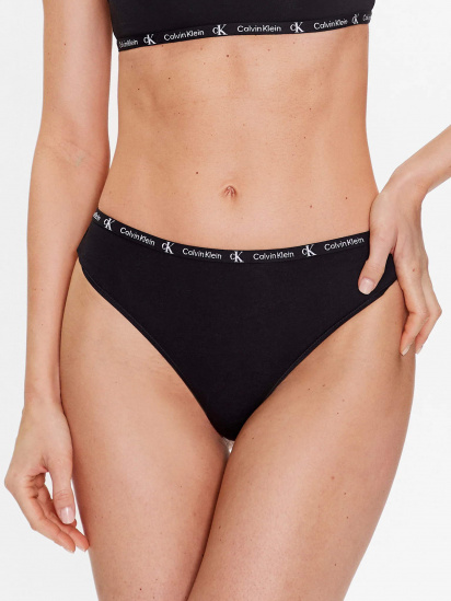 Набор трусов Calvin Klein Underwear Modern Thong модель 000QD3990E-BGH — фото - INTERTOP