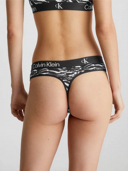 Набір трусів Calvin Klein Underwear Modern Thong модель 000QD3990E-BIK — фото - INTERTOP