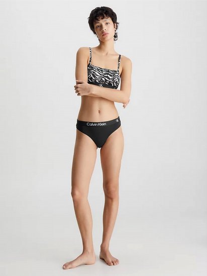 Набор трусов Calvin Klein Underwear Modern Thong модель 000QD3990E-BIK — фото 4 - INTERTOP