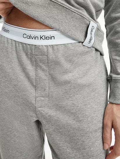 Штаны спортивные Calvin Klein Underwear Modern Cotton модель 000QS6872E-P7A — фото 3 - INTERTOP