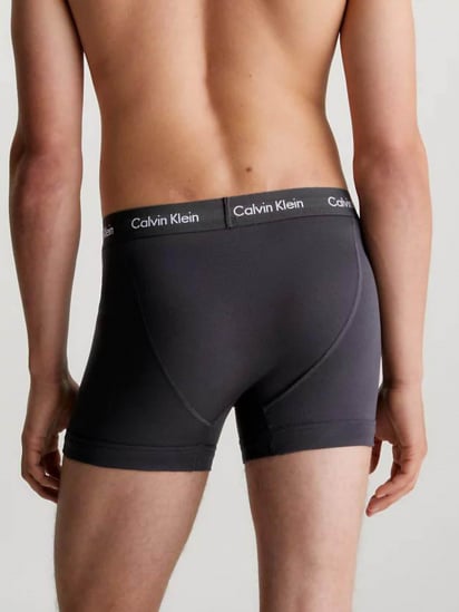 Набір трусів Calvin Klein Underwear 3 Pack Trunks - Cotton Stretch модель 0000U2662G-H4Y — фото 4 - INTERTOP