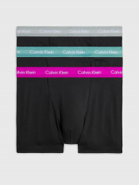 Сірий/чорний - Набір трусів Calvin Klein Underwear 3 Pack Trunks - Cotton Stretch