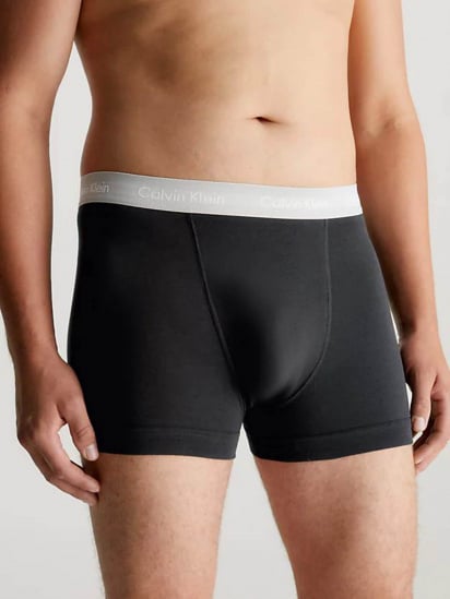 Набор трусов Calvin Klein Underwear 3 Pack Trunks - Cotton Stretch модель 0000U2662G-H53 — фото 3 - INTERTOP