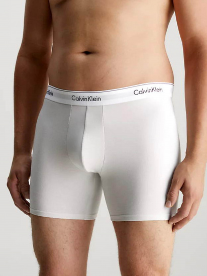 Набір трусів Calvin Klein Underwear 3 Pack Boxer Briefs - Modern Cotton модель 000NB2381A-GW4 — фото 3 - INTERTOP