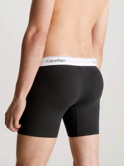 Набір трусів Calvin Klein Underwear 3 Pack Boxer Briefs - Modern Cotton модель 000NB2381A-GW4 — фото 4 - INTERTOP