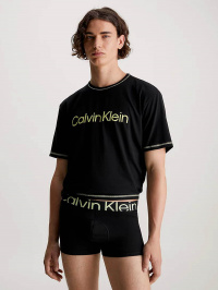Чорний - Футболка Calvin Klein Underwear Motion Logo Modern Comfort Short Sleeve