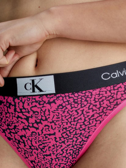 Труси Calvin Klein Underwear High Waist Brazilian модель 000QF7223E-GNI — фото 3 - INTERTOP