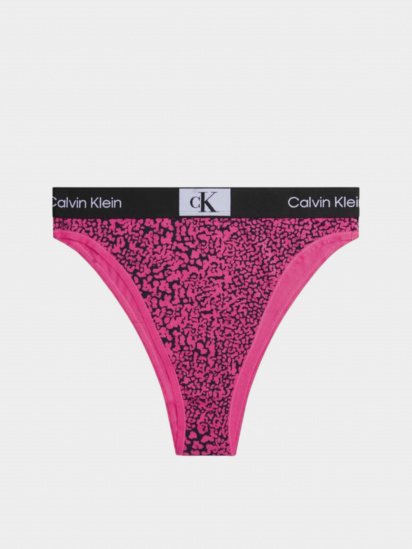Труси Calvin Klein Underwear High Waist Brazilian модель 000QF7223E-GNI — фото 4 - INTERTOP