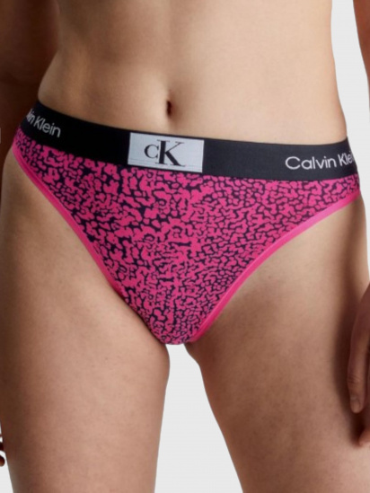 Труси Calvin Klein Underwear High Waist Brazilian модель 000QF7223E-GNI — фото - INTERTOP