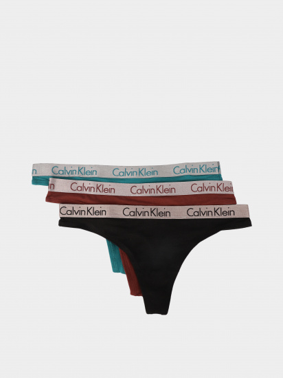 Набор трусов Calvin Klein Underwear 3 Pack модель 000QD3560E-IIL — фото - INTERTOP